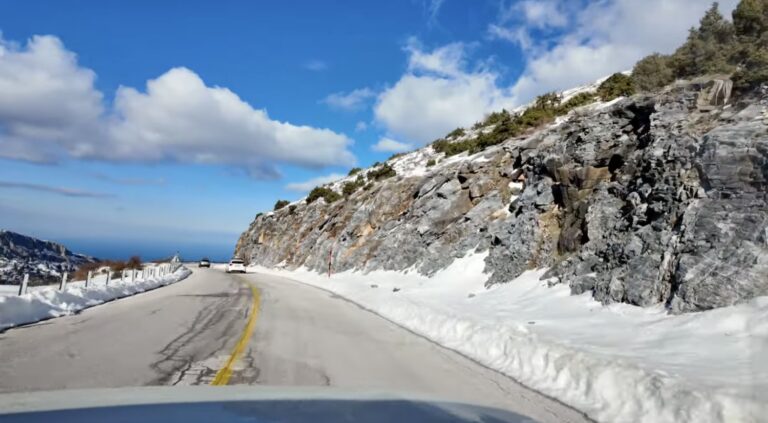 Λάρισα: Η συναρπαστική διαδρομή έξω από τη Λάρισα – Από τα χιόνια στο απέραντο γαλάζιο του Αιγαίου (βίντεο)